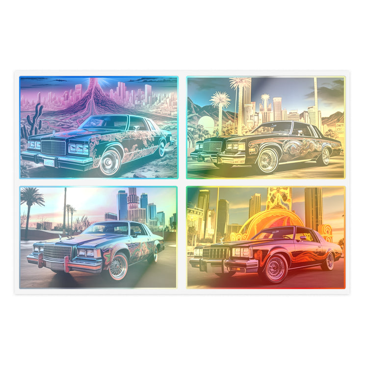 1978 Buick Regal - Lowrider style - Sticker Sheets - Cultura Life Design