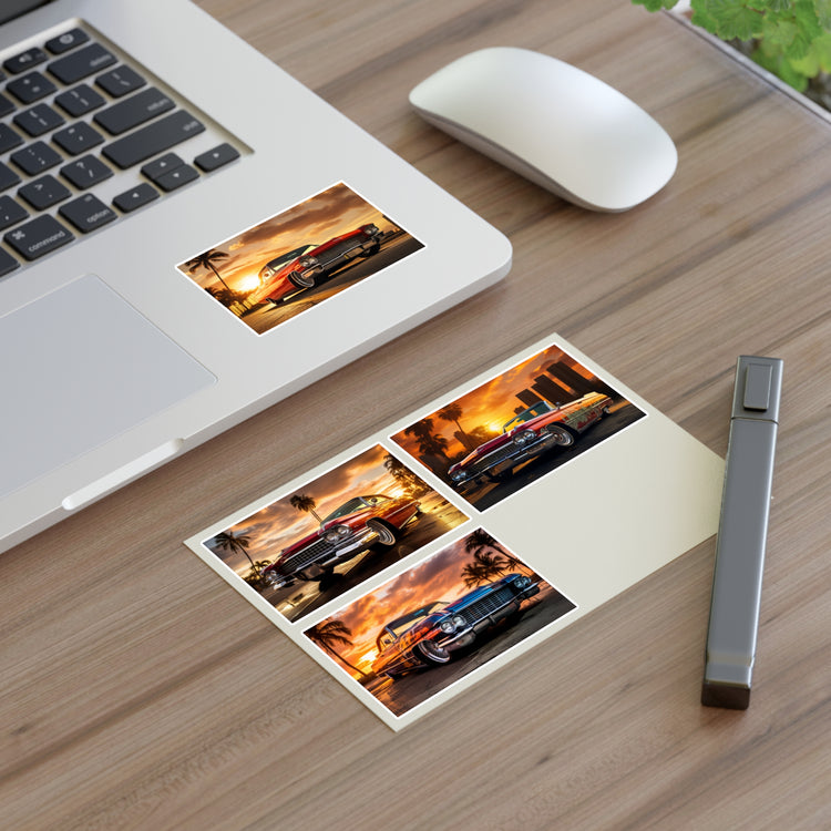 1963 Cadillac DeVille - Lowrider style - Sticker Sheets - Cultura Life Design