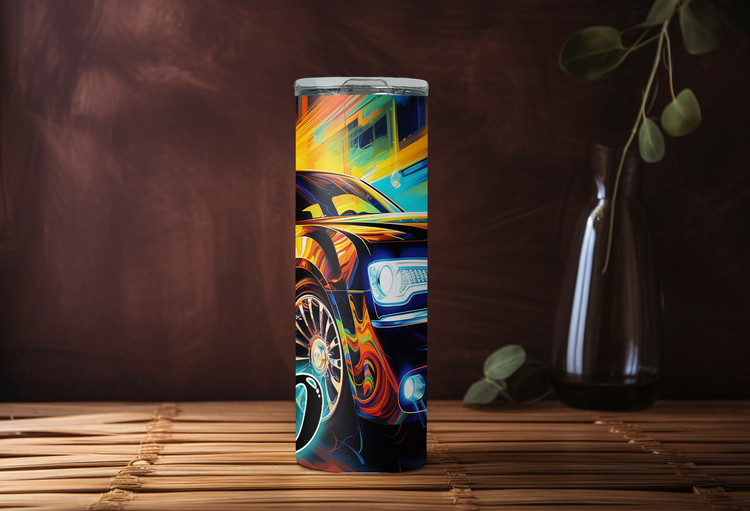 05 Chrysler 300 20 oz Skinny Tumbler Wraps Grp2, 4 x Sublimation Designs, Straight tumbler Wrap, Instant Digital Download PNG - Cultura Life Design