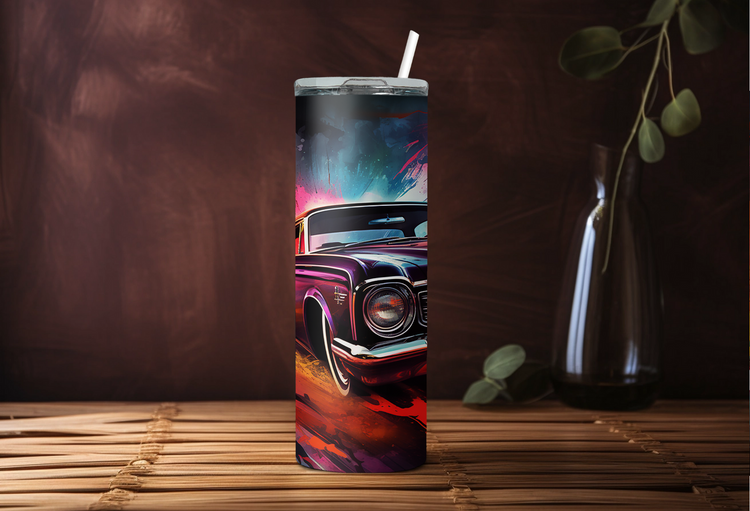 61 Lincoln Continental 20 oz Skinny Tumbler Wraps, 6 x Sublimation Designs, Straight tumbler Wrap, Instant Digital Download PNG - Cultura Life Design