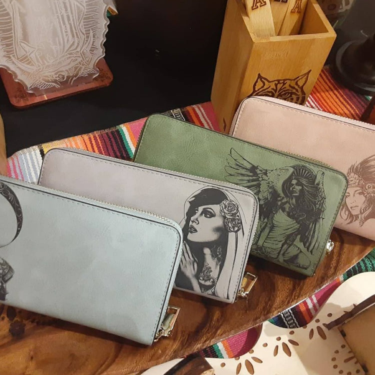 Personalized Clutch Purse Wristlet - Cultura Life Design