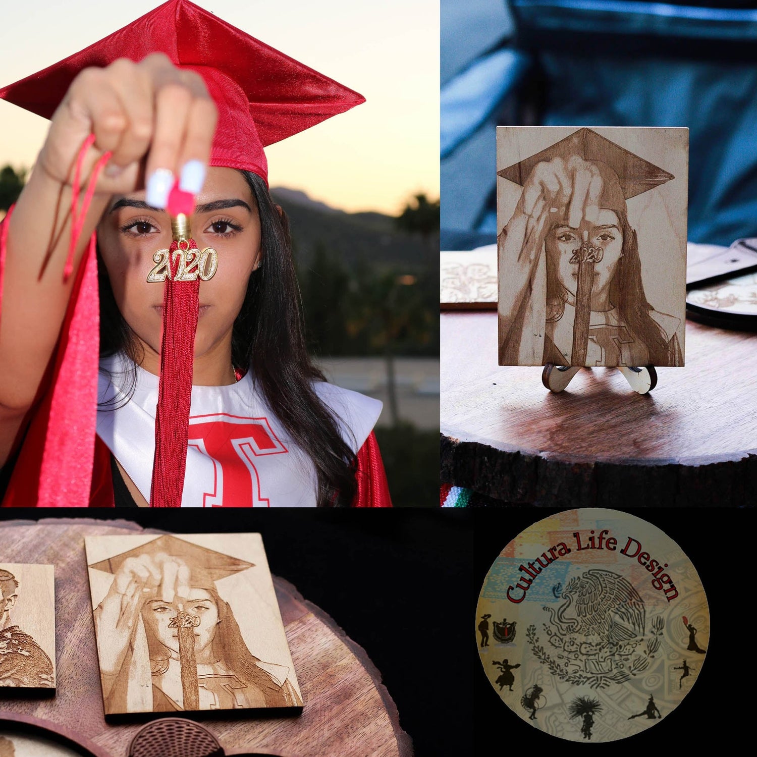 Custom Laser Engraved Portraits - Cultura Life Design
