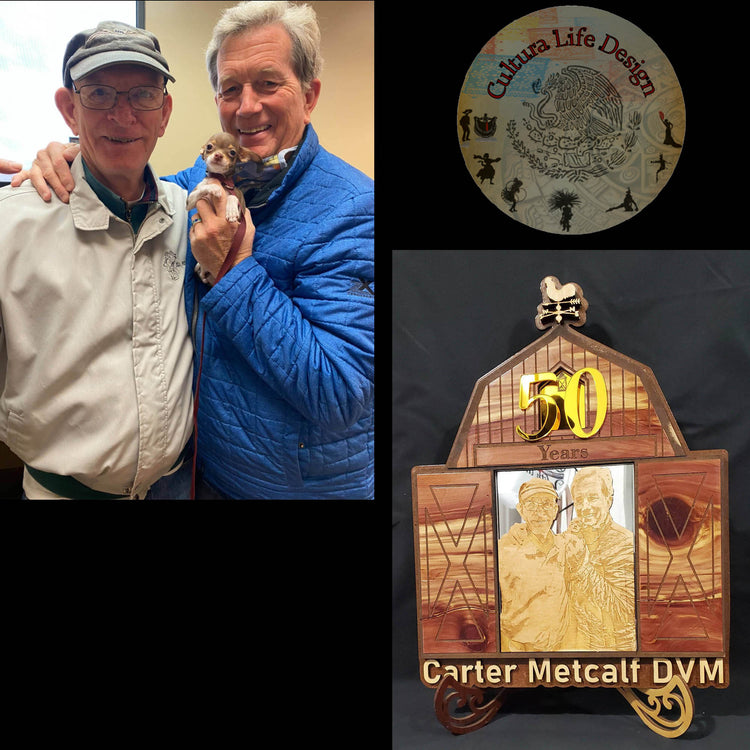 Custom Laser Engraved Portraits - Cultura Life Design