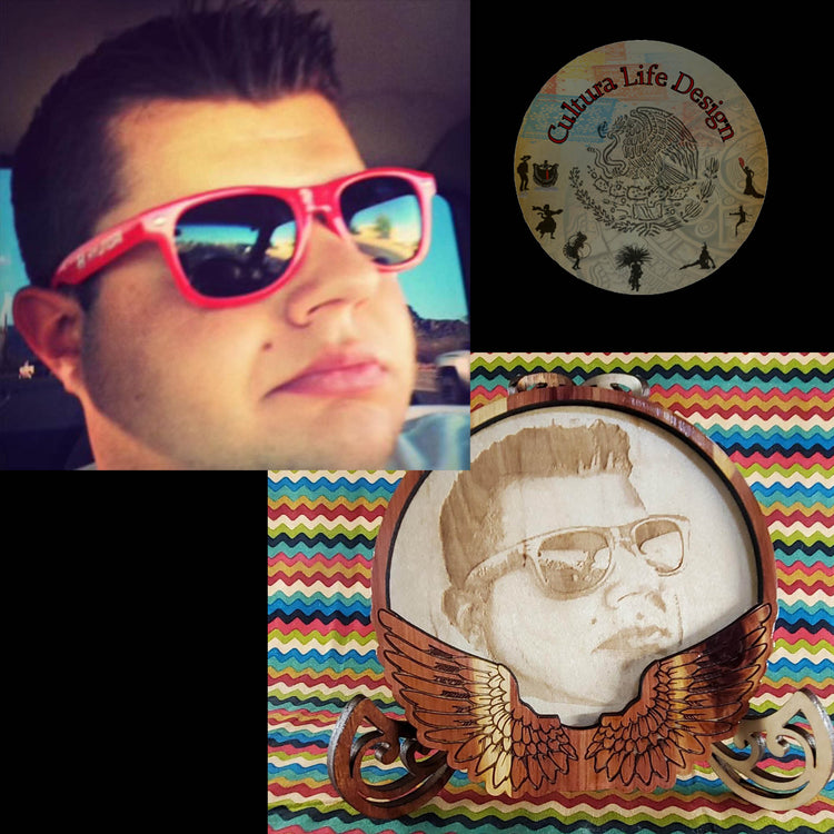Custom Laser Engraved Portraits - Cultura Life Design