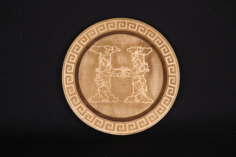 Personalized Aztec Calendar Wood Carved Coaster Set, Set of 6 - Cultura Life Design