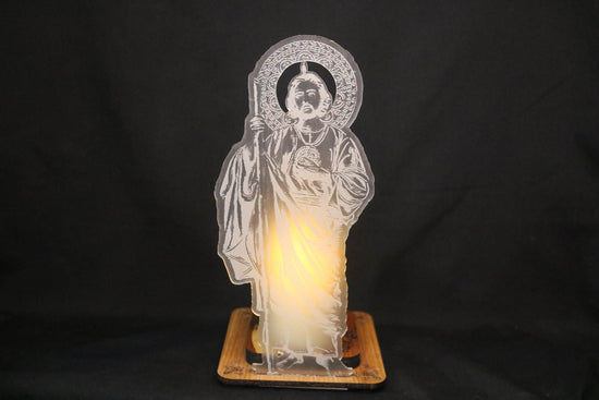 Frosted Acrylic Religious Table Stand - Cultura Life Design
