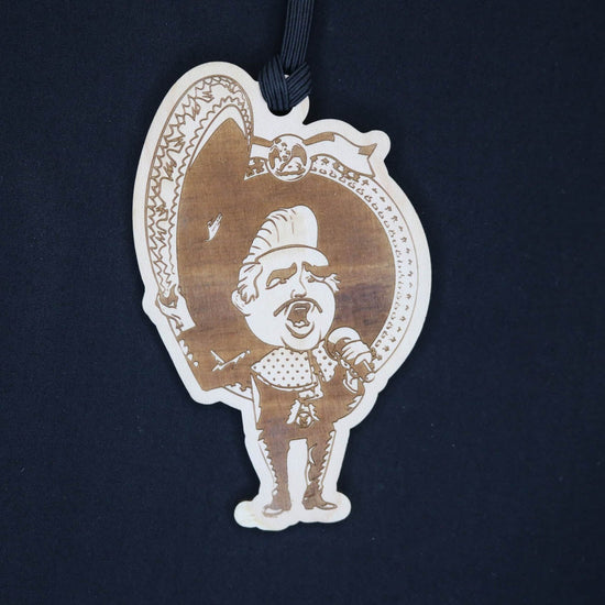 Mexican Inspired Wood Engraved Decoration, Vehicle Rear View Mirror Ornaments - Cultura Life Design
