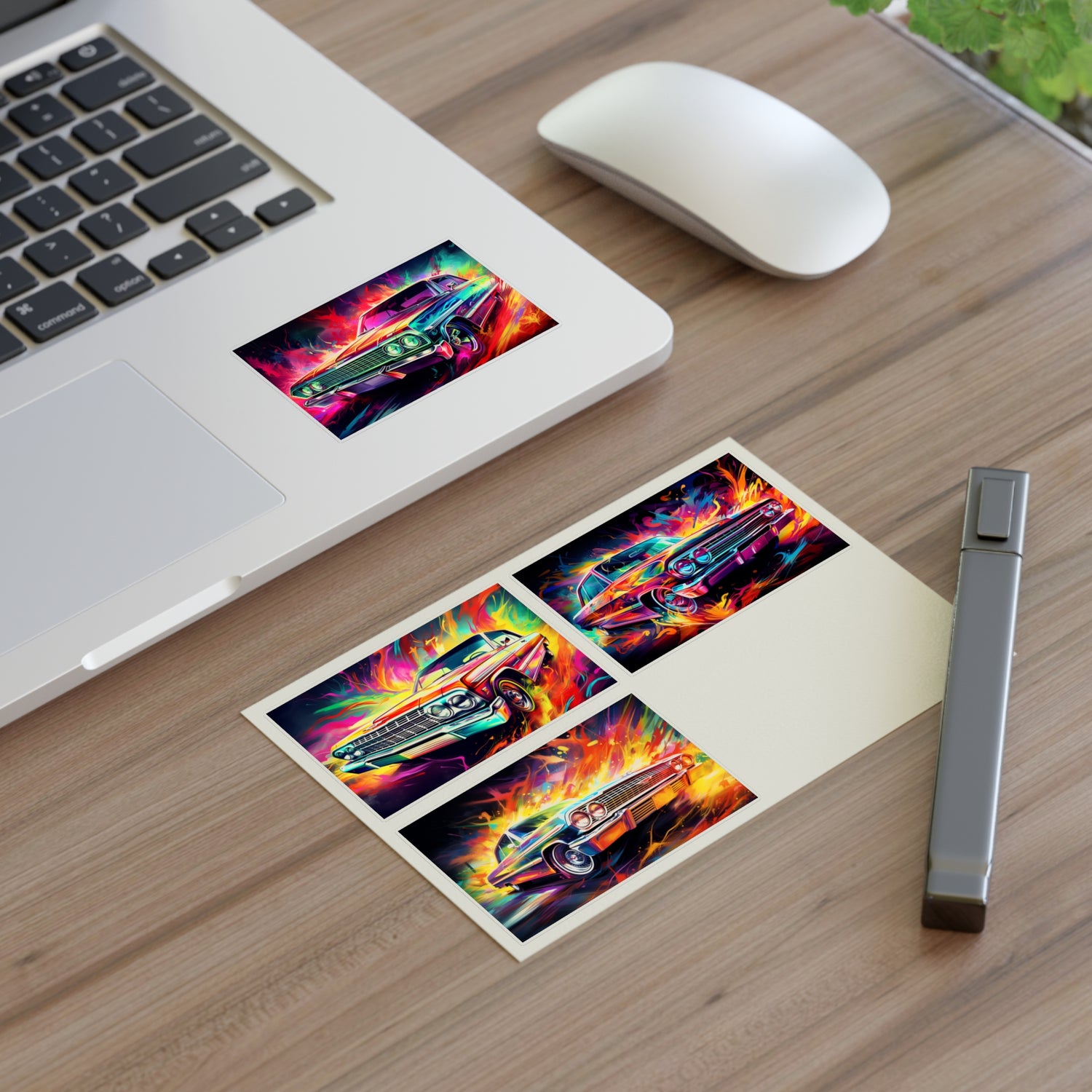 1964 Chevy Impala Lowrider Style Sticker Sheets (Set of 4) - Cultura Life Design