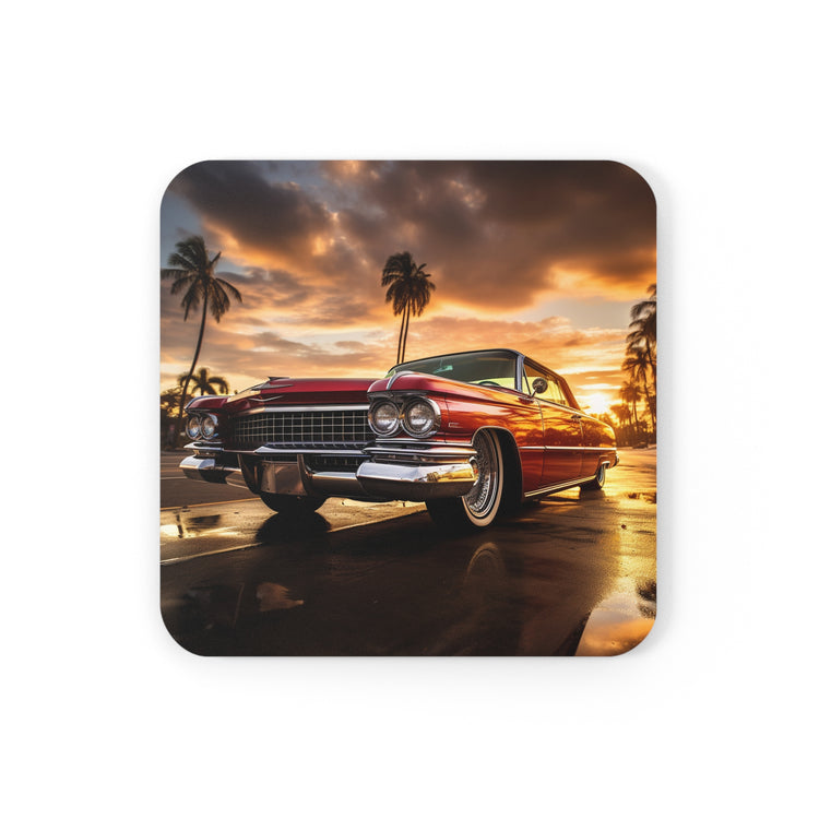 Cork Back Coaster - 1963 Cadillac Deville - Cultura Life Design