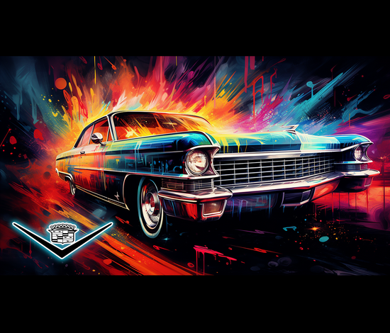 63 Cadillac DeVille 20 oz Skinny Tumbler Wraps Grp1, 4 x Sublimation Designs, Straight tumbler Wrap, Instant Digital Download PNG - Cultura Life Design