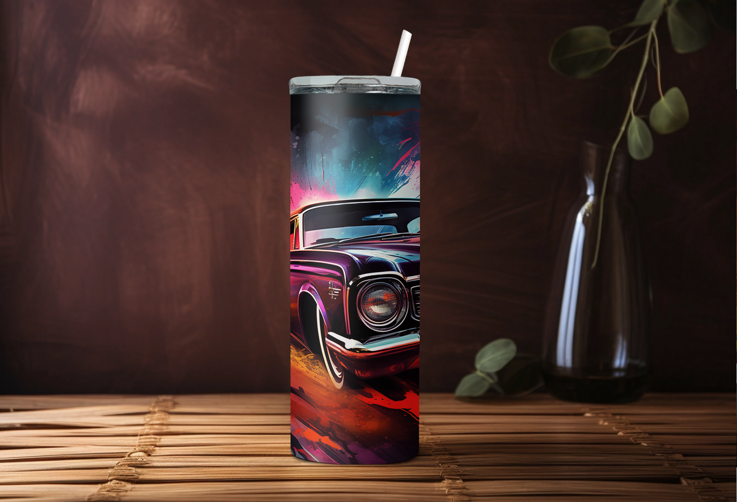 61 Lincoln Continental 20 oz Skinny Tumbler Wraps, 6 x Sublimation Designs, Straight tumbler Wrap, Instant Digital Download PNG - Cultura Life Design