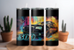 05 Chrysler 300 20 oz Skinny Tumbler Wraps Grp1, 4 x Sublimation Designs, Straight tumbler Wrap, Instant Digital Download PNG - Cultura Life Design