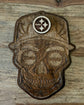 Sports Sugar Skull Wood Engraved Wall Plaques, NFL, MBL, NBA Inspired Fan Art - Cultura Life Design