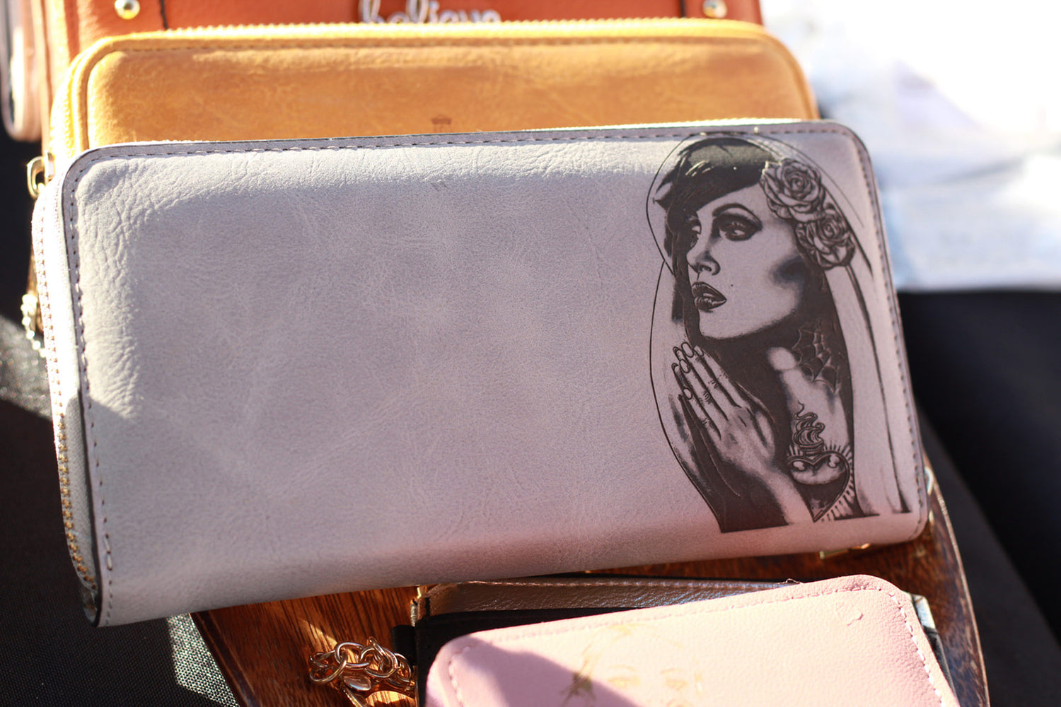 Personalized Clutch Purse Wristlet - Cultura Life Design