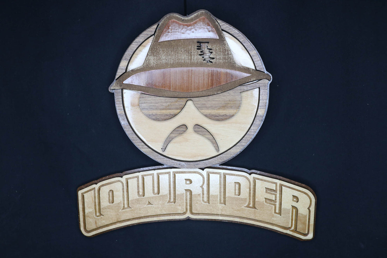 Lowrider Inspired Decorative Sign, Hanging Wall Plaque - Cultura Life Design