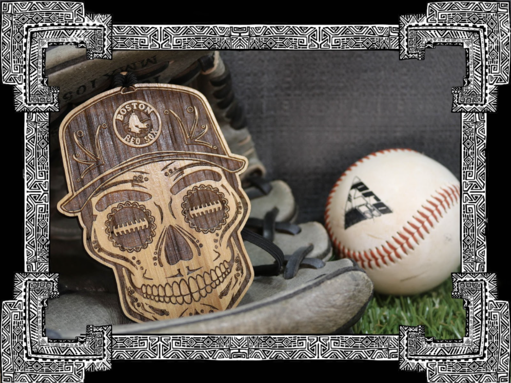 Boston Red Sox Sugar Skull 12in – Fan Creations GA